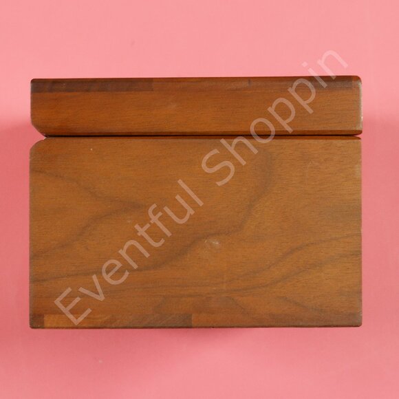 Great Waters Reynolds Plantation Lake Oconee Golf Odds And Ends Wood Box Brown - Picture 4 of 7